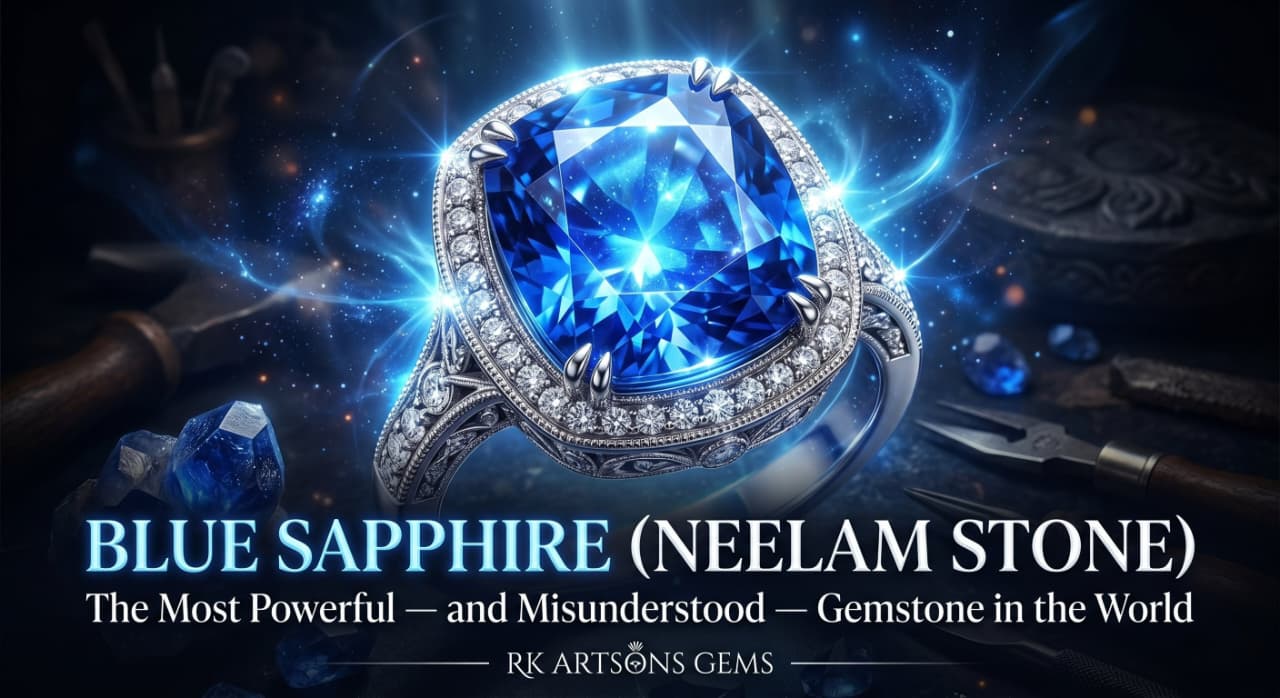 Blue Sapphire (Neelam Stone): The Most Powerful — andMisunderstood — Gemstone in the World